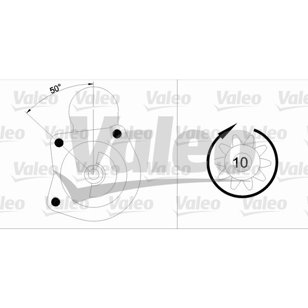 Слика на Анласер VALEO REMANUFACTURED PREMIUM 455746 за Ford Escort 5 Break (gal,avl) 1.8 D - 60 коњи дизел