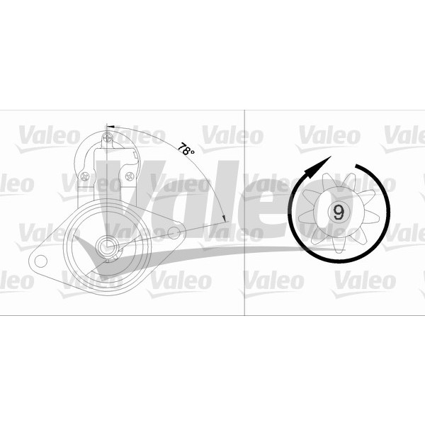 Слика на Анласер VALEO REMANUFACTURED PREMIUM 455885