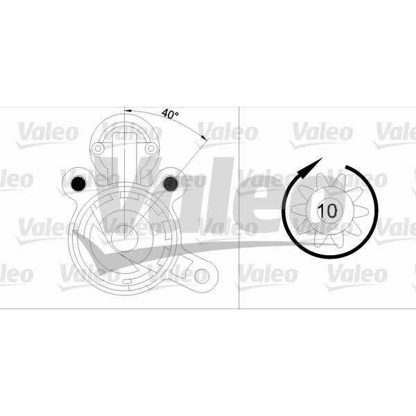 Слика на Анласер VALEO REMANUFACTURED PREMIUM 455890