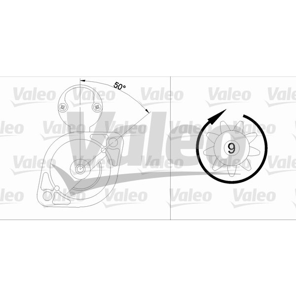 Слика на Анласер VALEO REMANUFACTURED PREMIUM 455908