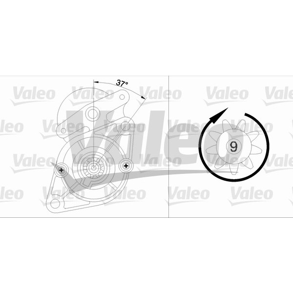 Слика на Анласер VALEO REMANUFACTURED PREMIUM 455921