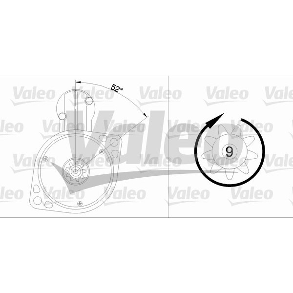 Слика на Анласер VALEO REMANUFACTURED PREMIUM 455925