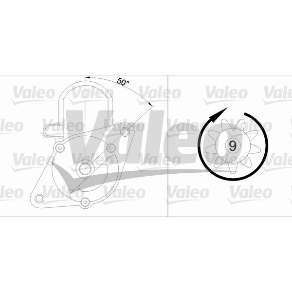 Слика на Анласер VALEO REMANUFACTURED PREMIUM 455931