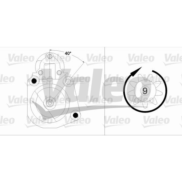 Слика на Анласер VALEO REMANUFACTURED PREMIUM 458190