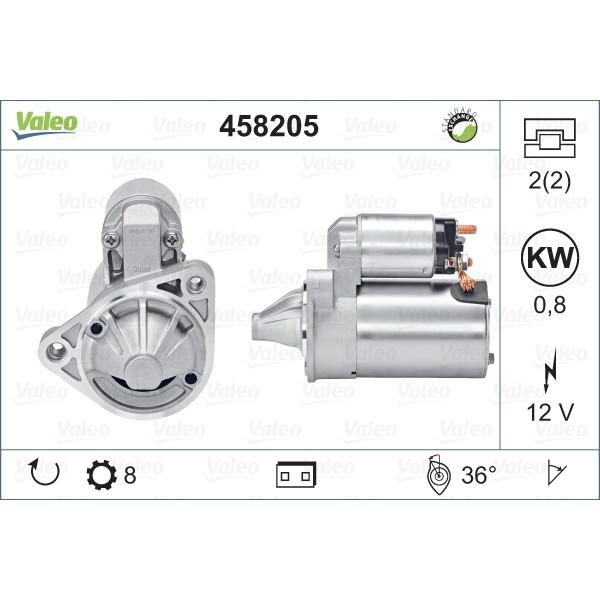 Слика на Анласер VALEO REMANUFACTURED PREMIUM 458205