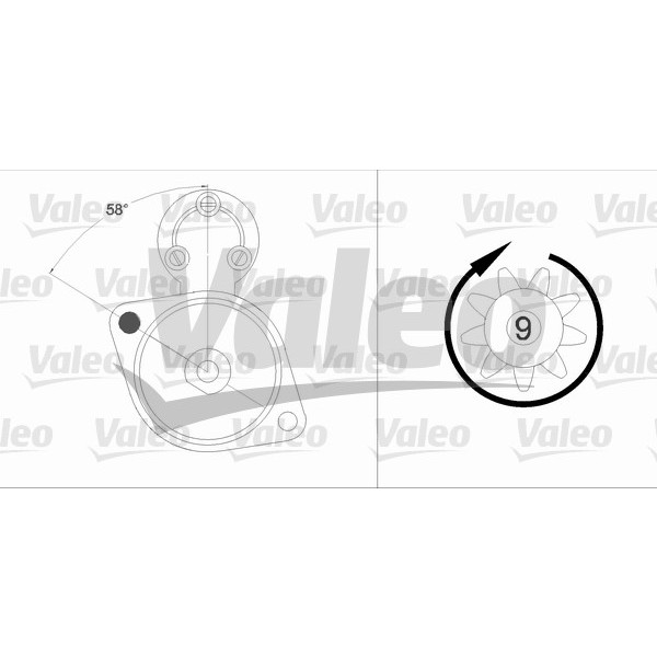 Слика на Анласер VALEO REMANUFACTURED PREMIUM 458211 за VW Passat 5 Variant (3b6) 2.8 4motion - 193 коњи бензин