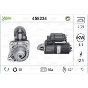 Слика 1 на Анласер VALEO REMANUFACTURED PREMIUM 458234