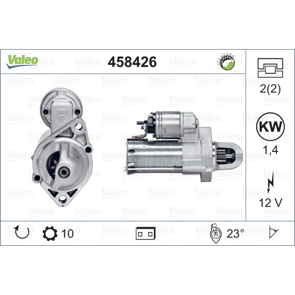 Слика на Анласер VALEO REMANUFACTURED PREMIUM 458426