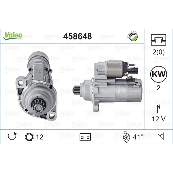 Слика на Анласер VALEO REMANUFACTURED PREMIUM 458648