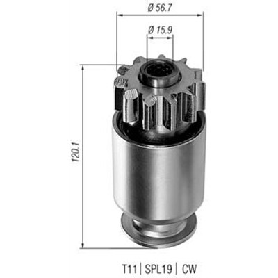 Слика на Бендикс, стартер MAGNETI MARELLI 940113020024