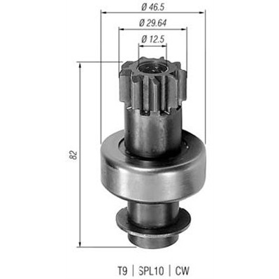 Слика на Бендикс, стартер MAGNETI MARELLI 940113020035