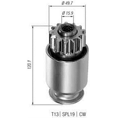 Слика на Бендикс, стартер MAGNETI MARELLI 940113020042