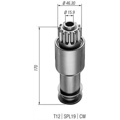 Слика на Бендикс, стартер MAGNETI MARELLI 940113020158