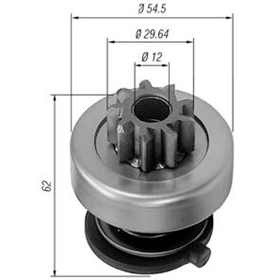 Слика на Бендикс, стартер MAGNETI MARELLI 940113020167