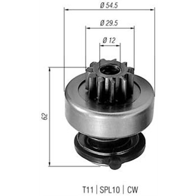 Слика на Бендикс, стартер MAGNETI MARELLI 940113020217