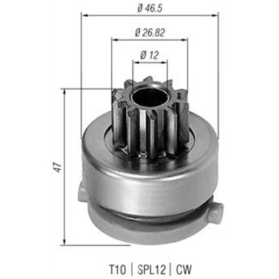 Слика на Бендикс, стартер MAGNETI MARELLI 940113020423