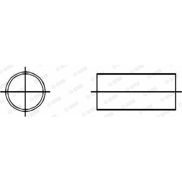 Слика на Биелна втулка GLYCO 55-3648 SEMI за BMW 3 Cabrio E36 318 i - 115 коњи бензин