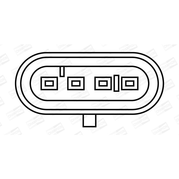 Слика на бобина за палење CHAMPION BAE947A/245 за Nissan Kubistar Box 1.2 16V - 75 коњи бензин