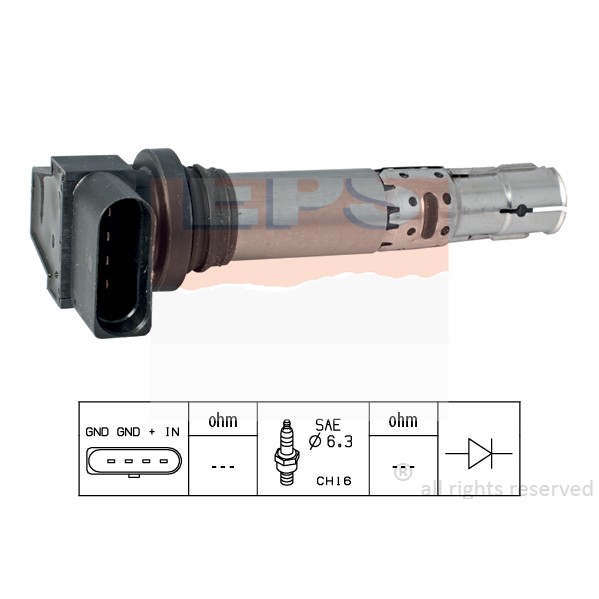Слика на Бобина EPS Made in Italy - OE Equivalent 1.970.474 за Skoda Fabia Saloon (6Y3) 1.4 16V - 100 коњи бензин