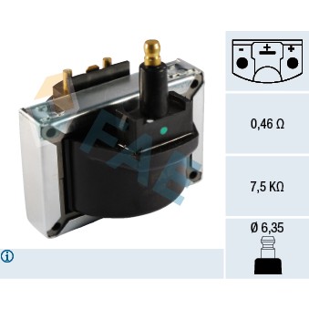 Слика на Бобина FAE 80264 за Renault 11 (B,C37) 1.7 (B/C37L) - 73 коњи бензин