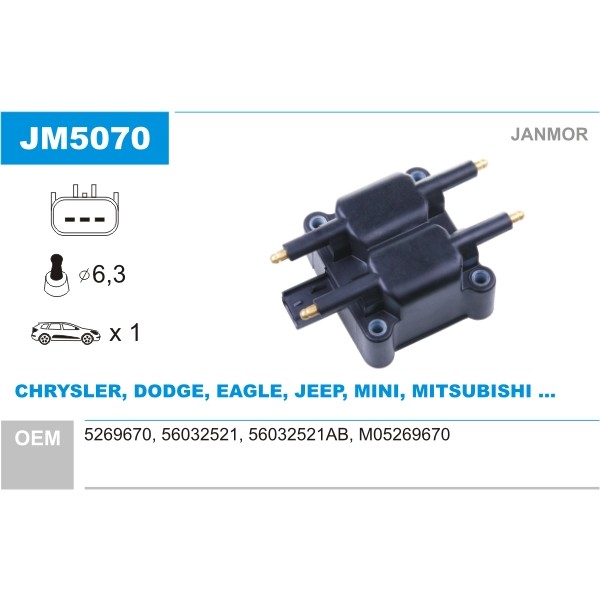 Слика на Бобина JANMOR JM5070