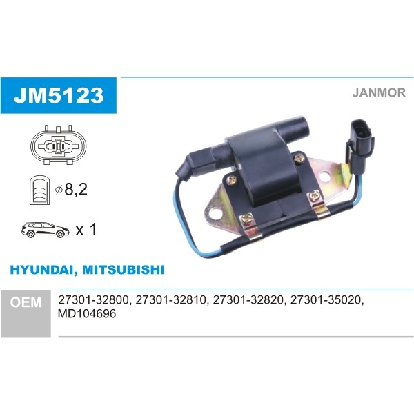 Слика на Бобина JANMOR JM5123