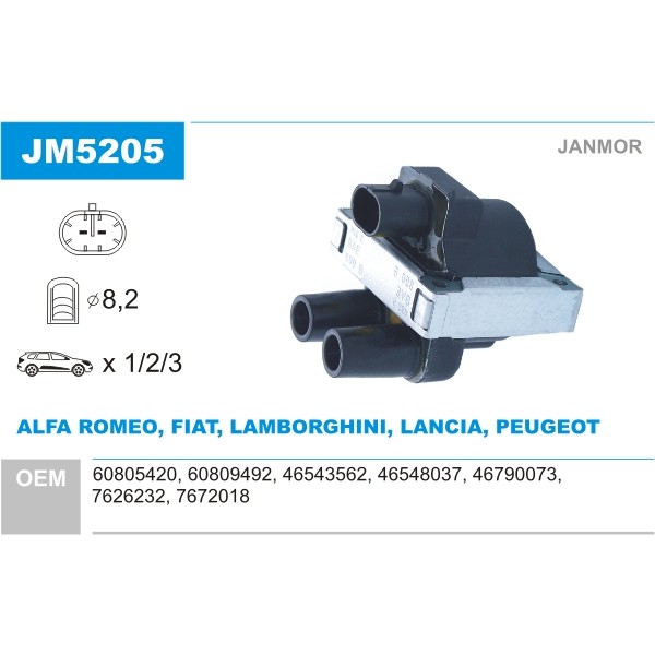 Слика на Бобина JANMOR JM5205