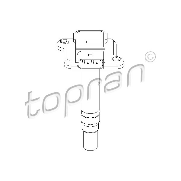 Слика на Бобина TOPRAN 109 540 за Audi A4 Sedan (8EC, B7) 3.0 TDI quattro - 204 коњи дизел