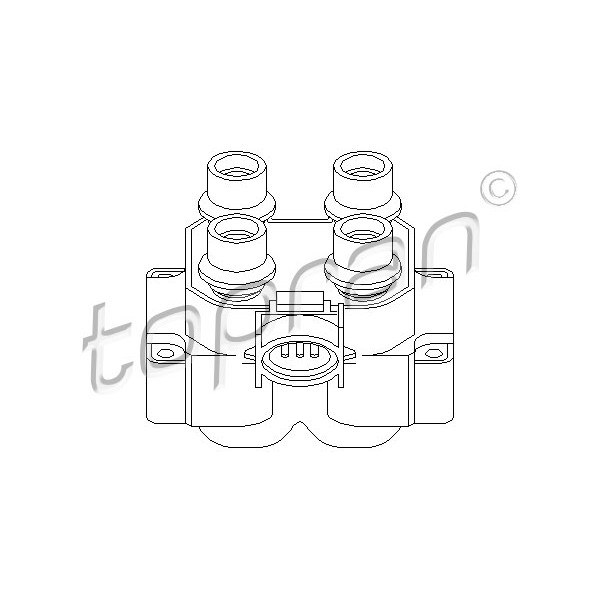 Слика на Бобина TOPRAN 300 595 за Ford Escort 7 (gal,aal,abl) 1.8 16V - 115 коњи бензин