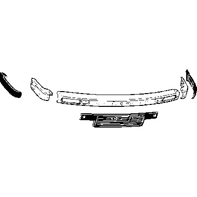 Слика на браник VAN WEZEL 0620570 за BMW 3 Coupe E30 320 i - 125 коњи бензин