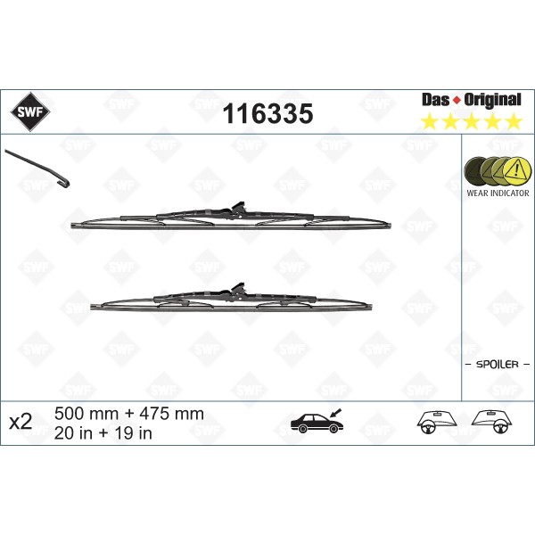 Слика на Брисачи SWF DAS ORIGINAL SET 116335