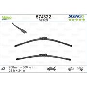 Слика 1 на брисачи VALEO SILENCIO FLAT BLADE SET 574322