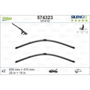 Слика 1 на брисачи VALEO SILENCIO FLAT BLADE SET 574323