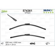 Слика 1 на брисачи VALEO SILENCIO FLAT BLADE SET 574361