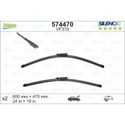 Слика 1 на брисачи VALEO SILENCIO FLAT BLADE SET 574470