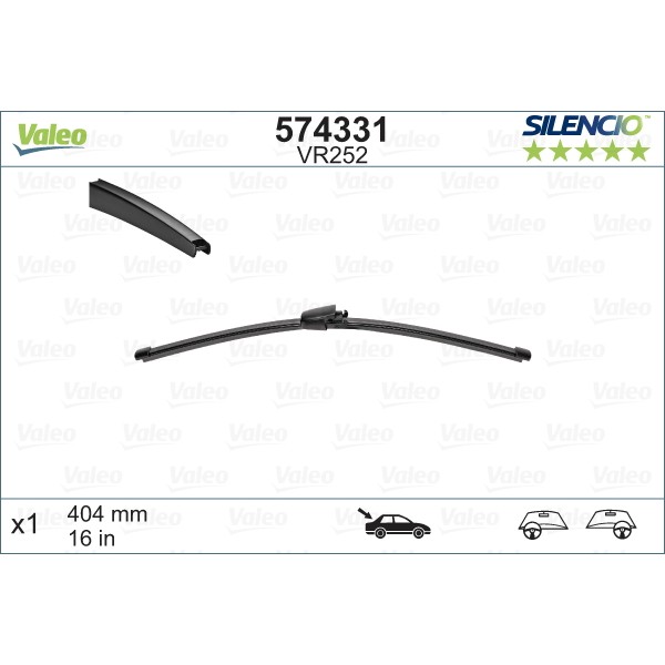 Слика на Брисачи VALEO SILENCIO REAR 574331