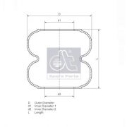 Слика 2 на буфер, воздушна амортизациа DT Spare Parts 3.66427