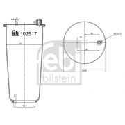 Слика 1 на буфер, воздушна амортизациа FEBI BILSTEIN 102517