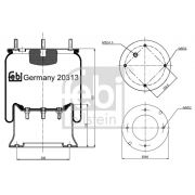 Слика 1 на буфер, воздушна амортизациа FEBI BILSTEIN 20313