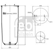 Слика 1 на буфер, воздушна амортизациа FEBI BILSTEIN 20503