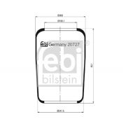 Слика 1 на буфер, воздушна амортизациа FEBI BILSTEIN 20727