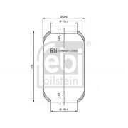 Слика 1 на буфер, воздушна амортизациа FEBI BILSTEIN 20888