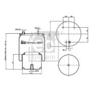 Слика 1 на буфер, воздушна амортизациа FEBI BILSTEIN 38607