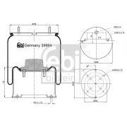 Слика 1 $на Буфер, воздушна амортизациа FEBI BILSTEIN 39994