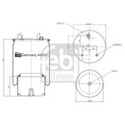 Слика 1 на буфер, воздушна амортизациа FEBI BILSTEIN 44631