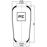 Слика 1 $на Буфер, воздушна амортизациа PE Automotive 084.014-70A