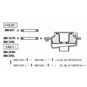 Слика 2 на буфер за амортизер MONROE Mounting Kit MK047