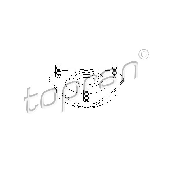 Слика на буфер за амортизер TOPRAN 302 239 за Ford Fiesta 5 (jh,jd) 1.4 16V - 80 коњи бензин