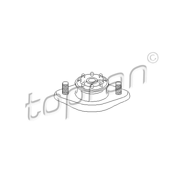 Слика на Буфер за амортизер TOPRAN 500 039