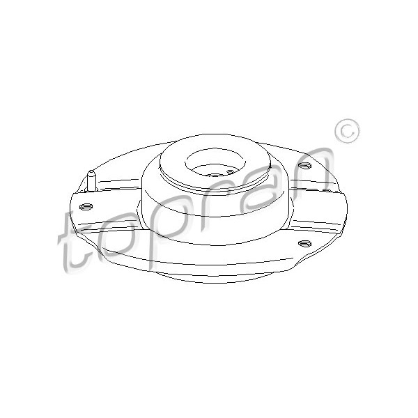 Слика на Буфер за амортизер TOPRAN 721 811